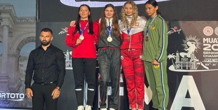 Manisalı Cemile Aykoç, dünya ikincisi oldu