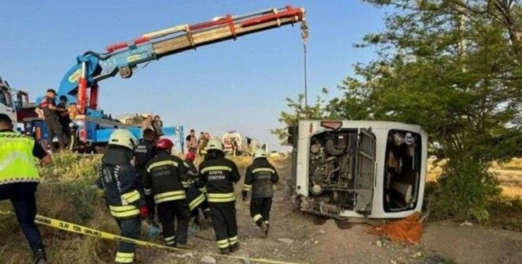 Bayram sabahı otobüs kazası: 1 ölü, 10'u ağır 26 kişi yaralandı