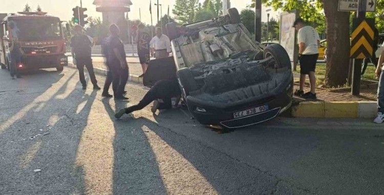 Elazığ’da trafik kazası: 2 yaralı