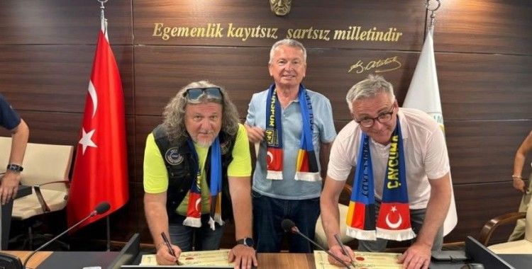 Çaycumaspor ile SSV Elpse Kardeş Kulüp Oldu