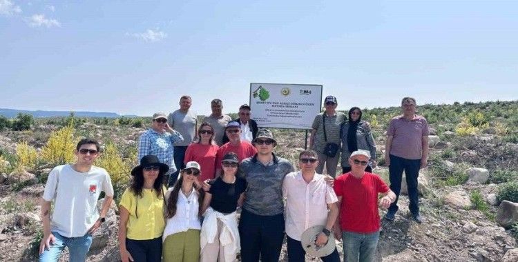 Eskişehirli şehidin hatırası Kümbet’teki ormanda yaşayacak