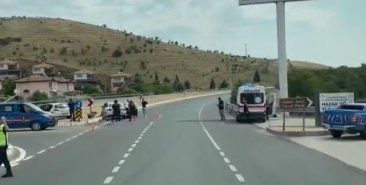 Elazığ’da trafik kazası: 3 yaralı
