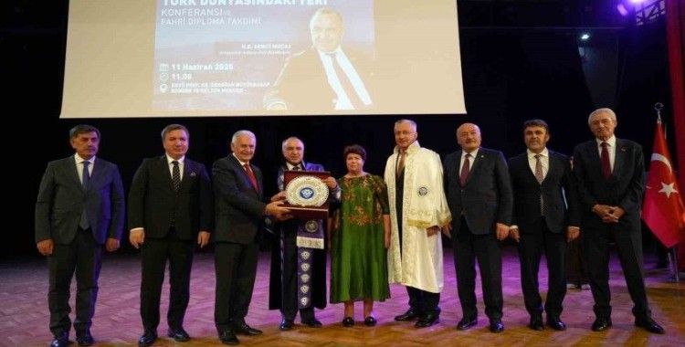 Arnavutluk Eski Büyükelçisi Genji Mucaj’a Fahri Doktora Ünvanı