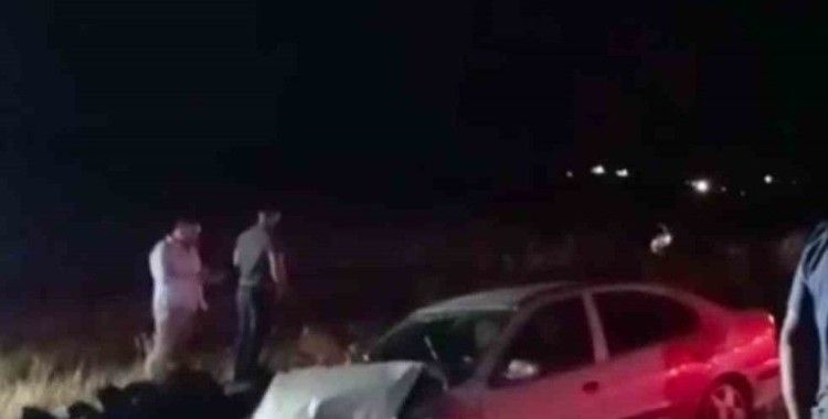 Siverek’te kontrolden çıkan otomobil şarampole girdi: 2 yaralı