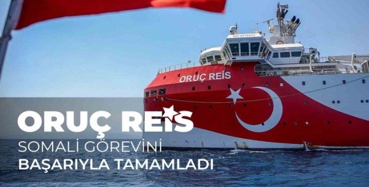 Oruç Reis, Somali denizlerinde 4 bin 464 kilometrelik sismik çalışma yaptı