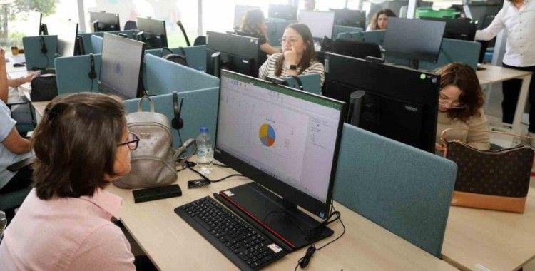 Menteşe Belediyesi personeline Temel Ofis programları eğitimi