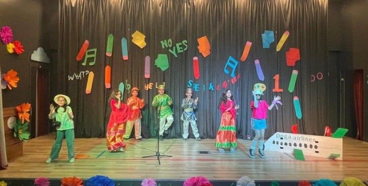 Adıyaman Doğa Kolejinde Dil Festivali coşkusu
