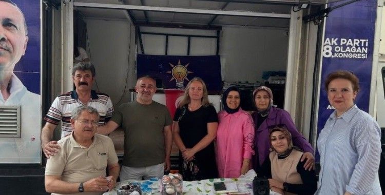 AK Parti Bilecik’te üyelik standına yoğun ilgi