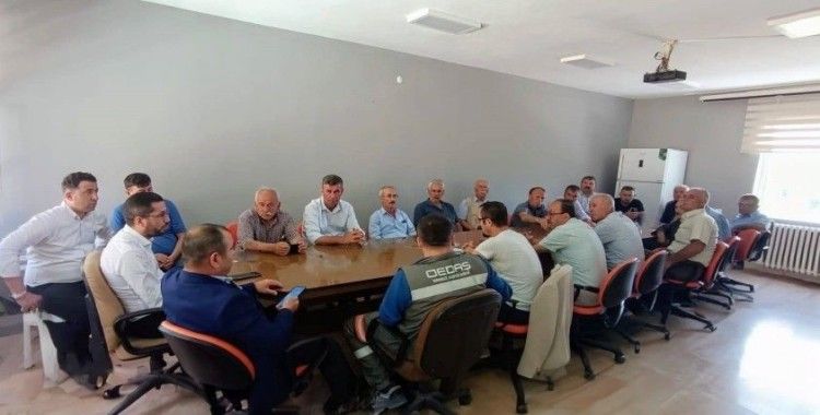 Hasat öncesi üreticilere bilgilendirme toplantısı