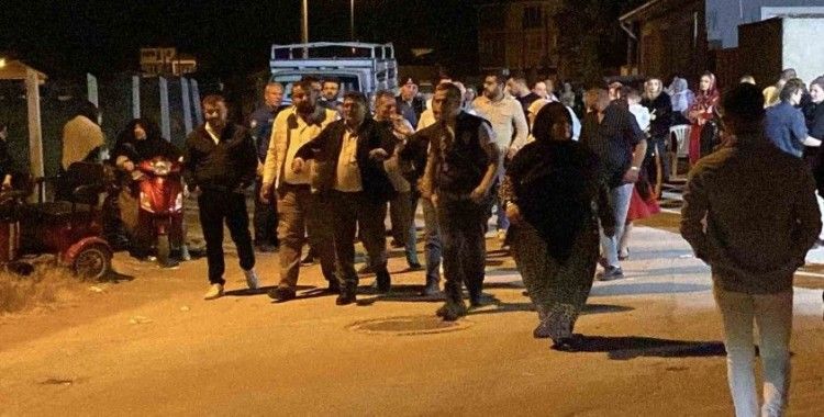 Sokak düğününde göğsüne yorgun mermi isabet eden kadın yaralandı