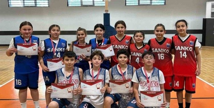 SANKO Okulları basketbolda şampiyon oldu