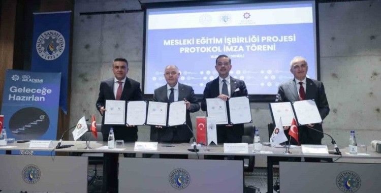 Mesleki eğitim protokolüne imza atan Denizli Sanayi Odası, Ege’de bir ilki gerçekleştirdi