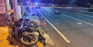 Bodrum’da 2 motosiklet çarpıştı: 2 ölü
