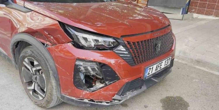 Diyarbakır’da trafik kazası: 5 yaralı