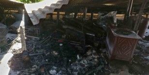 Darende’de çatı yangını korkuttu
