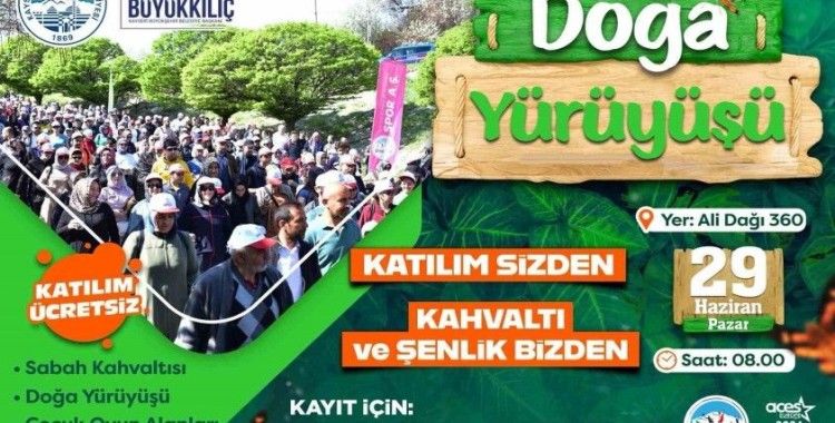 Doğa yürüyüşüne davet