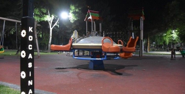 Kocasinan’ın göz alıcı parkları şehre renk katıyor