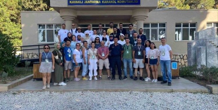 Kuşadası’nda öğretmenler doğayla buluştu