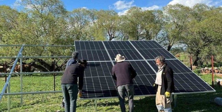 Akyaka’da GES sistemleriyle su deposunun elektrik giderleri karşılanıyor