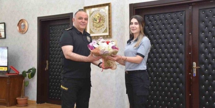 Kars Emniyet Müdürü Saka, özel güvenlik görevlilerini makamında ağırladı
