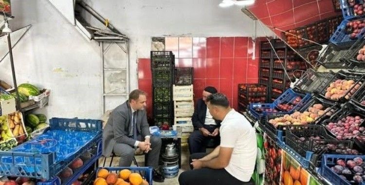 Bulanık’ta esnafla gönül köprüsü: Kaymakam Koşansu sahada