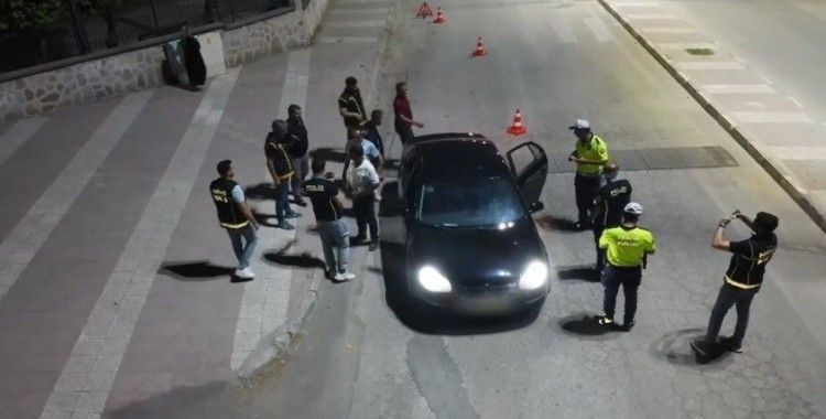 Manisa’da ’Narko-Alan’ uygulaması