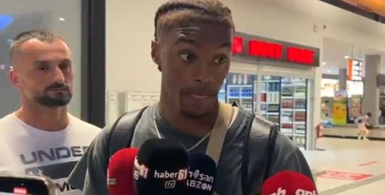 Trabzonspor’un yeni transferi Wagner Pina, Trabzon’a geldi