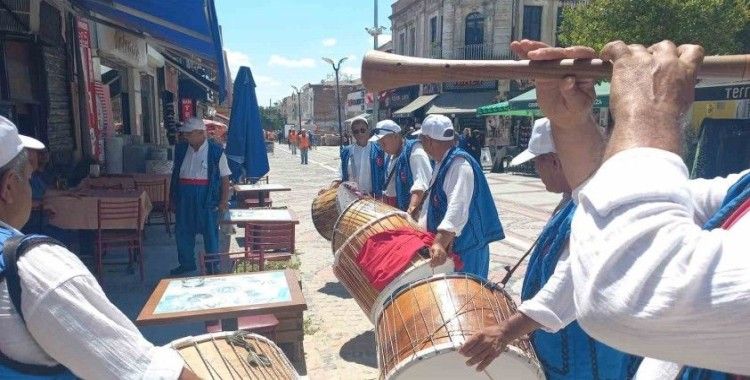 Edirne’de halka davul-zurnalı ’Kırkpınar’ daveti