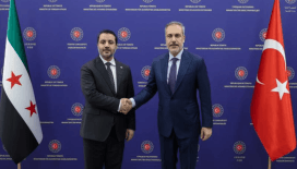 Dışişleri Bakanı Fidan, Suriyeli mevkidaşı Şeybani ile görüştü