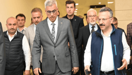 Bakan Memişoğlu, yaralanan orman işçisini hastanede ziyaret etti
