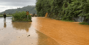 Rize'de yağışlar dere yataklarında su yükselmesine yol açabilir