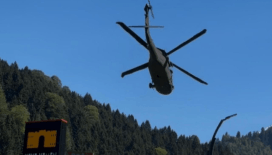 Ayder Yaylası'nda mahsur kalan 115 kişi helikopterlerle tahliye edildi