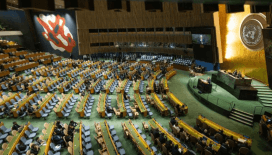 Netanyahu BM kürsüsünde protesto edildi