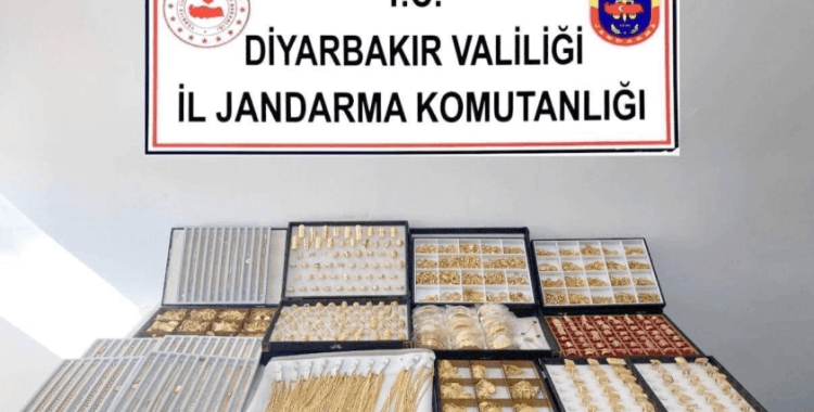 Diyarbakır'da 40 milyon liralık kaçak altın ele geçirildi