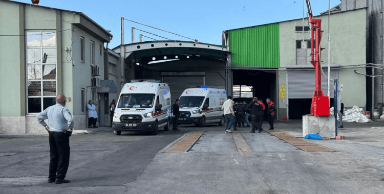 Yağ fabrikasında patlama: 10 işçi yaralandı