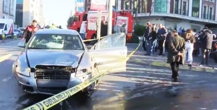 Şişli'de bir araç kaldırımdaki yayaların arasına daldı: İki kişi hayatını kaybetti