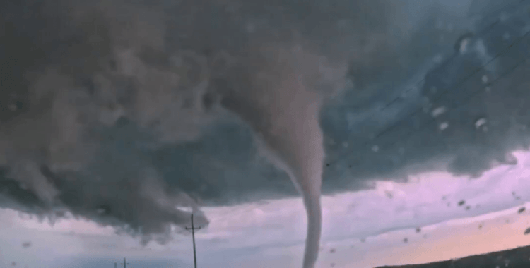 ABD’de haziran ayındaki şiddetli hortuma ait görüntüler ortaya çıktı