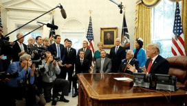 Oval Ofis’te Epstein gerilimi: Trump sorular yükselince basını kovdu