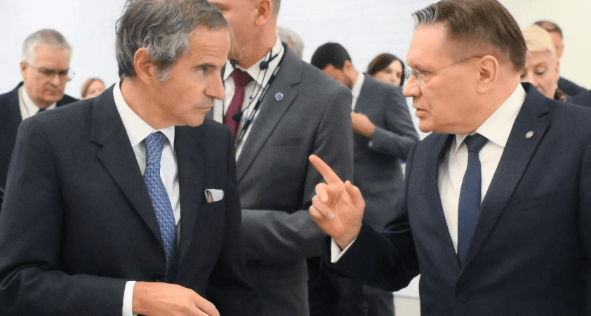 Grossi: UAEA ve Rusya zorlu çatışma koşullarında işbirliği yapmayı başardı