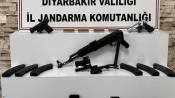 Diyarbakır’da silah kaçakçılığı operasyonu