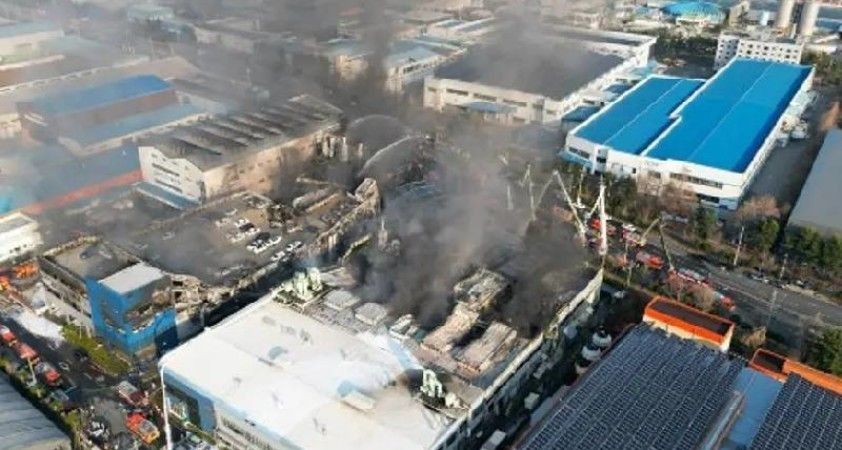 Güney Kore’de otomobil fabrikasında yangın: 14 ölü, 60 yaralı