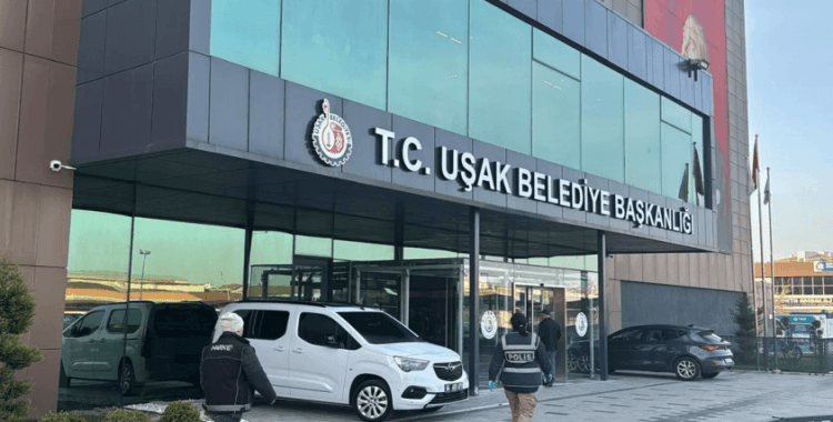 Uşak Belediyesine operasyon: Belediye Başkanı Özkan Yalım dahil gözaltılar var