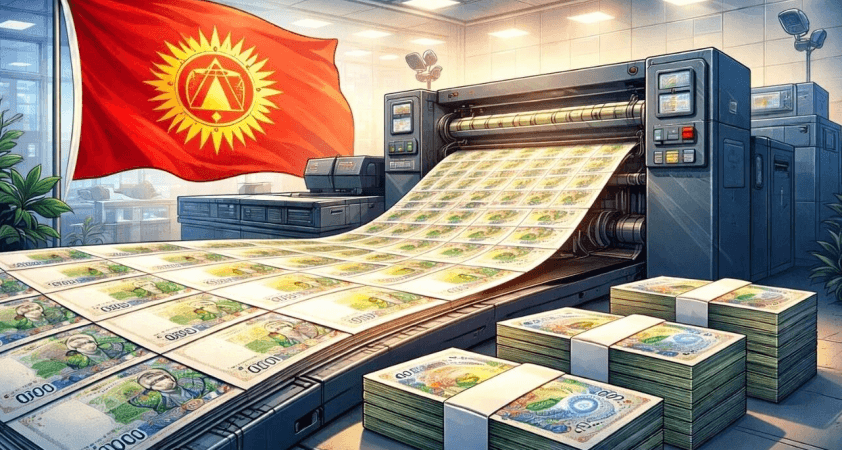 Kırgızistan kendi parasını kendi basmaya başladı: 'Tarihi Dönüm Noktası'